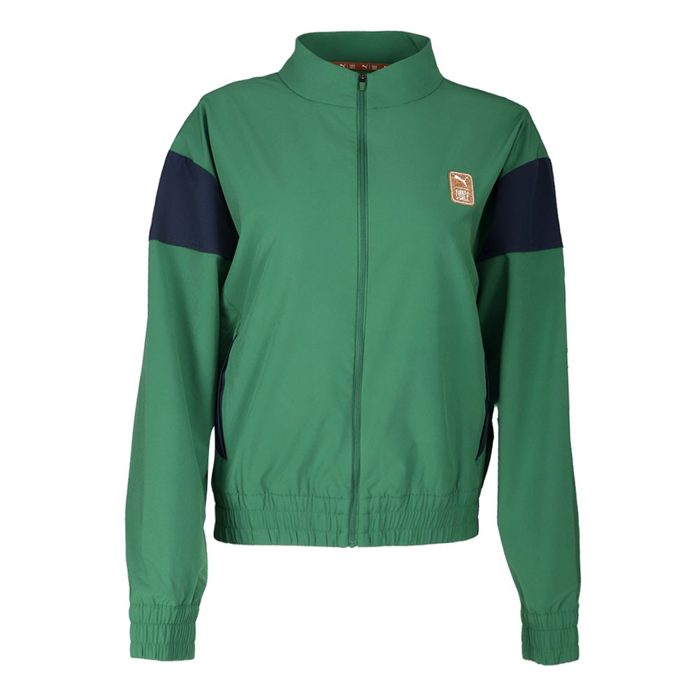 PUMA X First Mile Woven Full Zip Jacket Womens Size XL Casual Athletic Outerwe