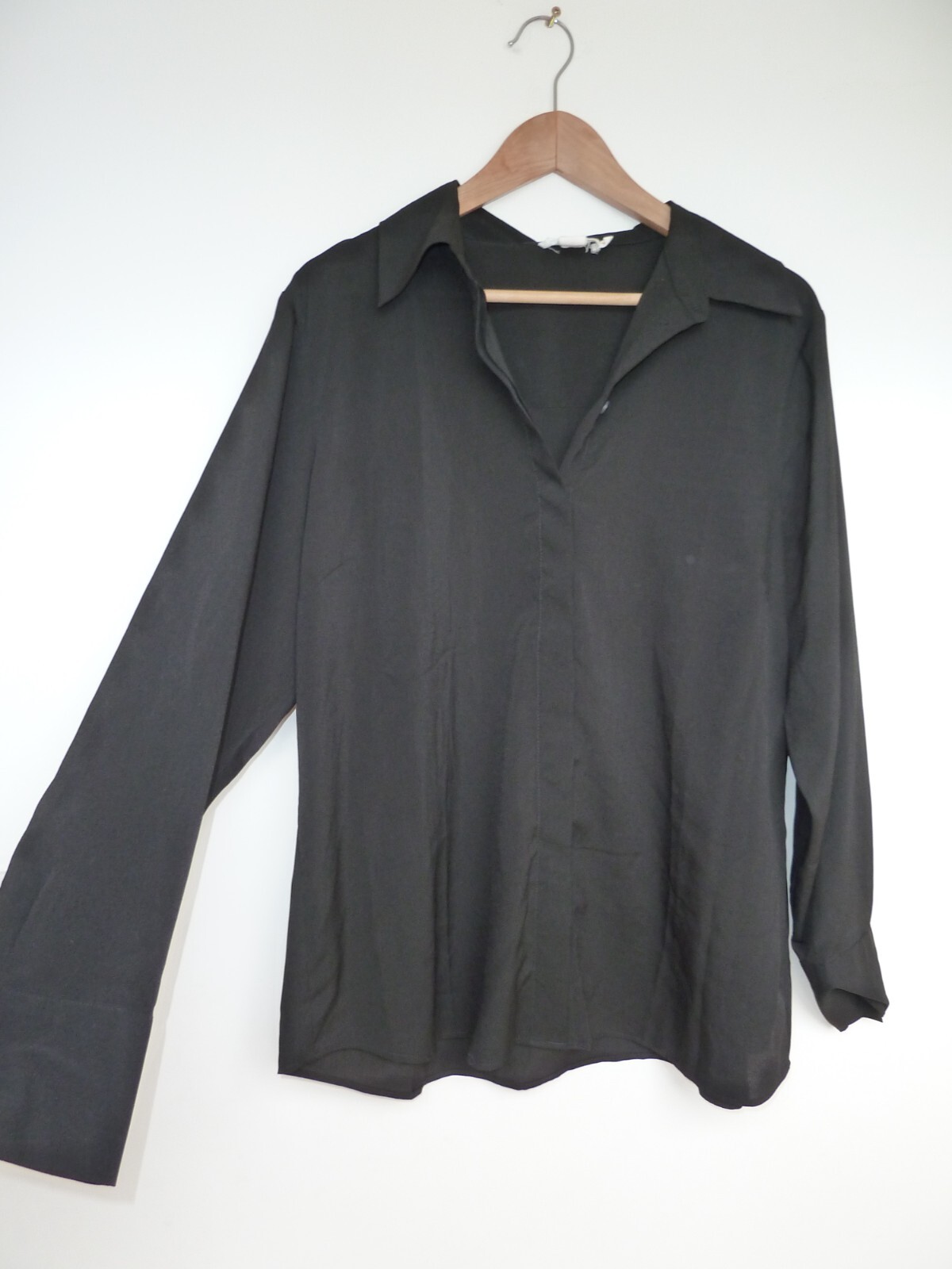 FINERY DESIGNER LONDON black Collared blouse Size 20 22