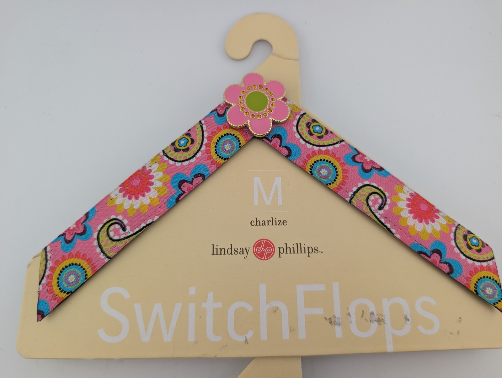 Switch Flops Medium Straps Set Of 2 Flowers And Polka Dots