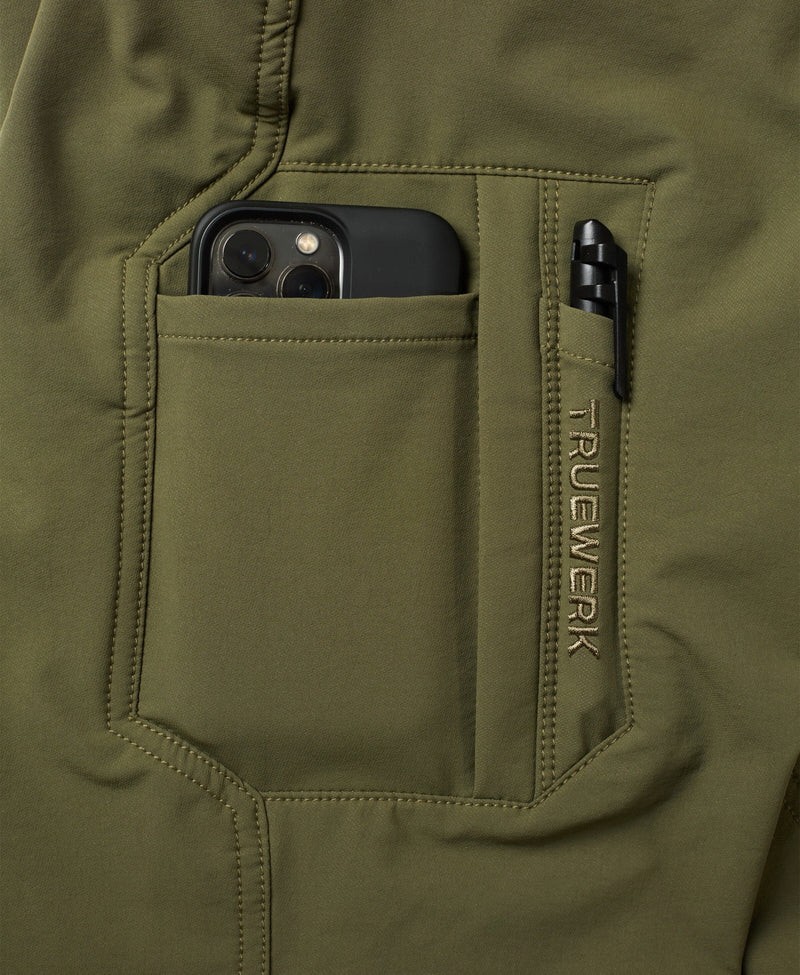 TRUEWERK T2 WerkPant Men’s All-Season Stretch Softshell Work Pants