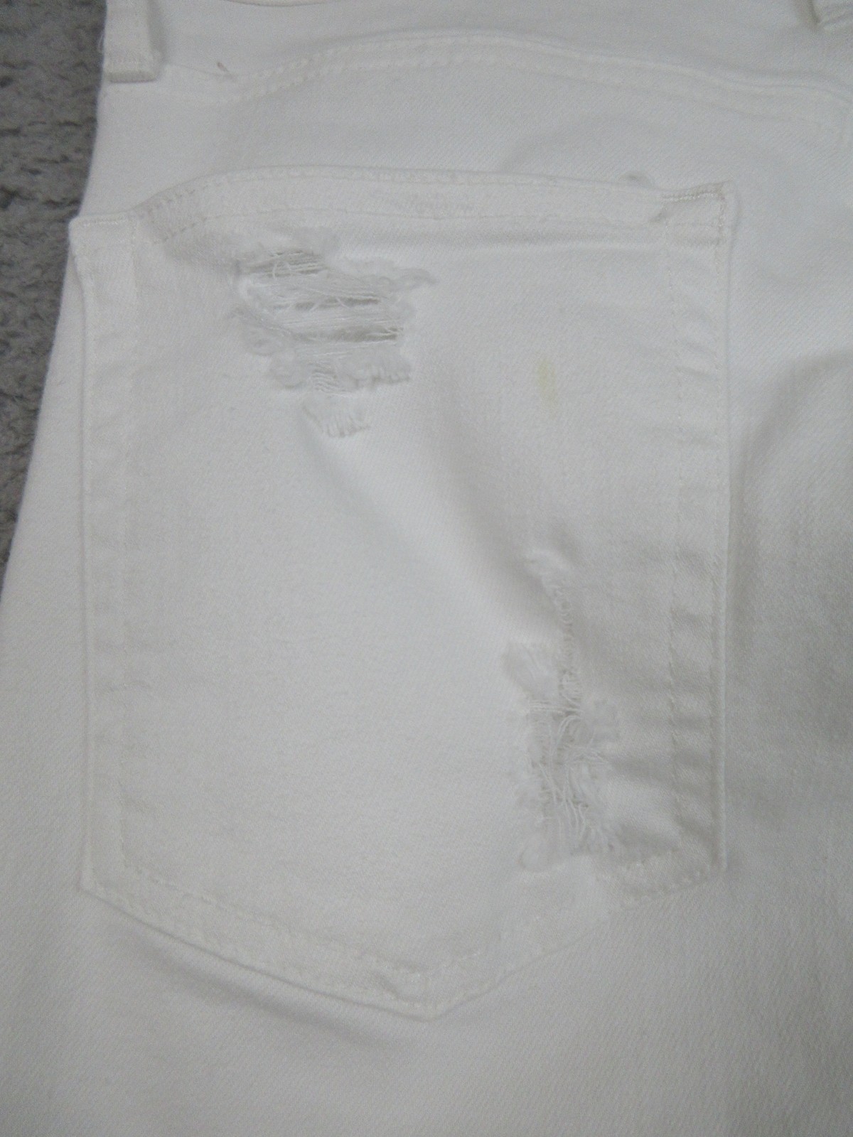 Gap Jeans Womens 29 Resolution True Skinny High Rise Distressed Denim Pants