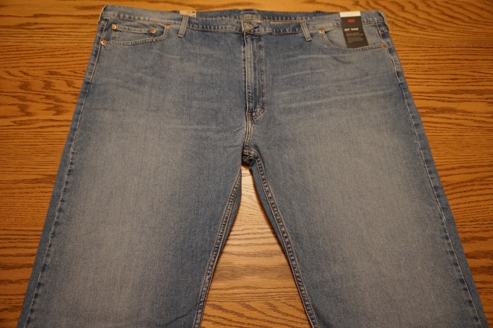 NWT MENS LEVI JEANS 502 Multiple Sizes Big & Tall Taper Eco Ease Below Waist $69