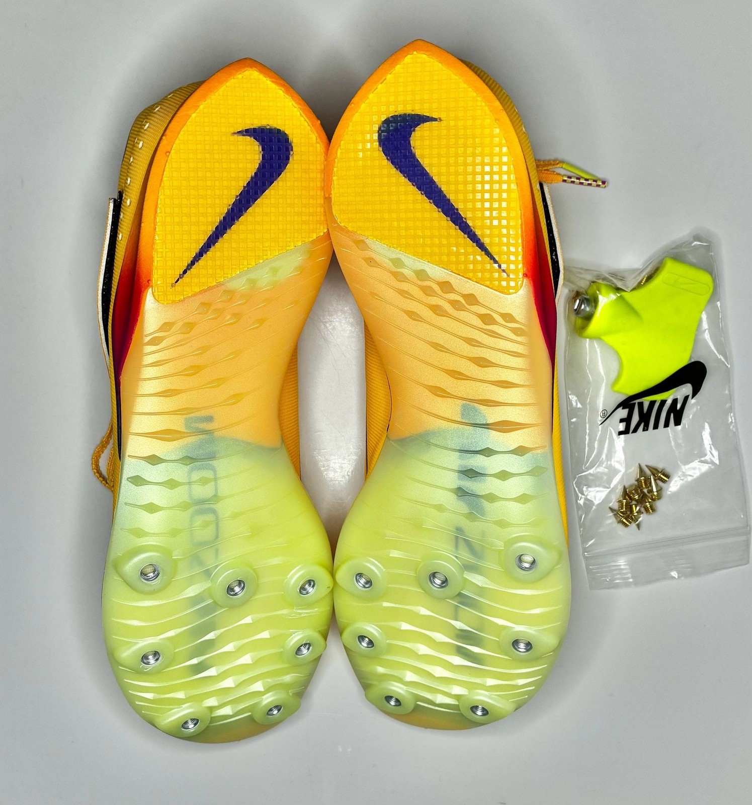 Nike Air Zoom LJ Elite Citron Pulse Track Spikes FZ9326-800