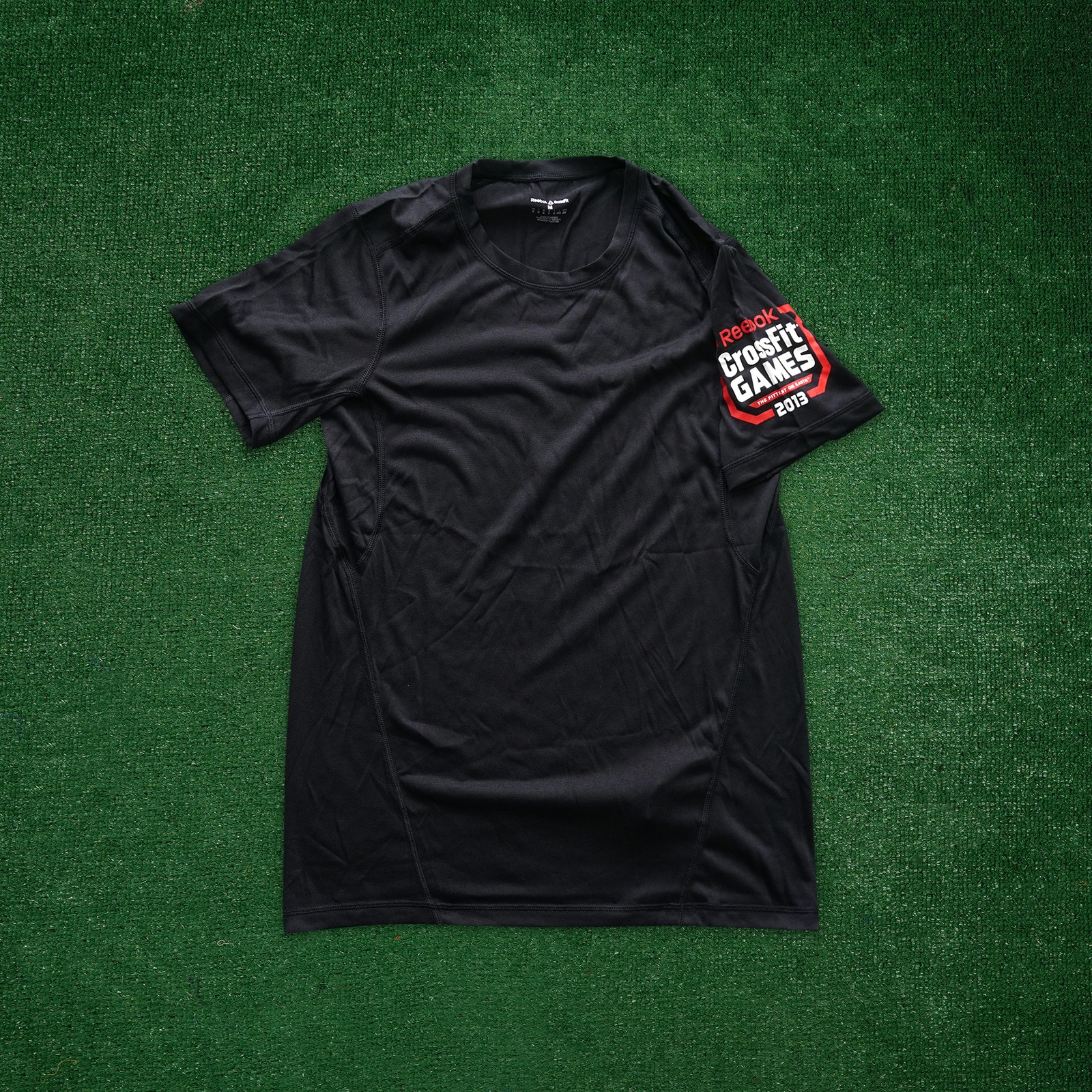 Reebok 2013 Crossfit Games Official PlayDry Performance Men’s (Black) T-Shirt