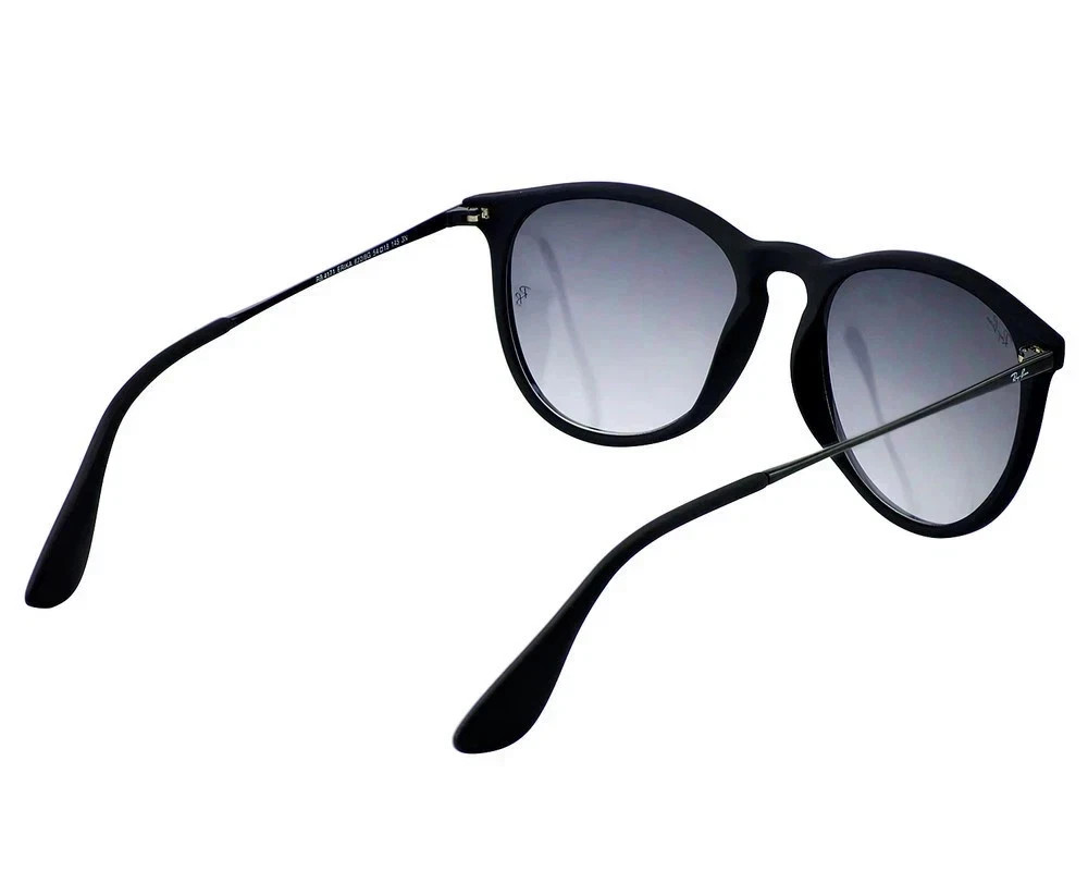 New Ray-Ban RB4171 Erika Matte Black/ Grey Polarized Gradient Women’s Sunglasses