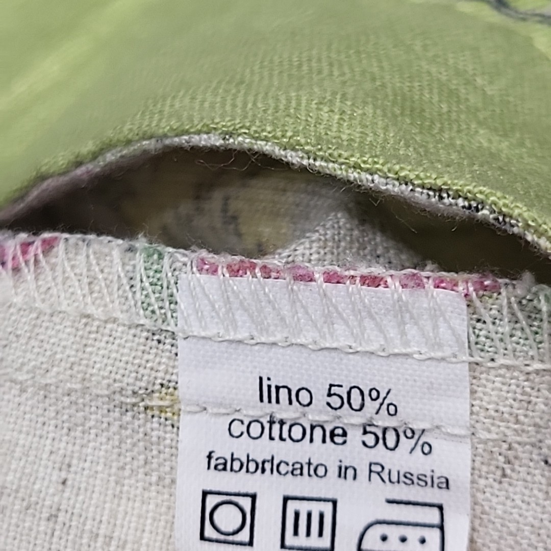 Lino Russo Womens Dressy Sleeveless Linen Cotton Top w Side Zipper Medium Size