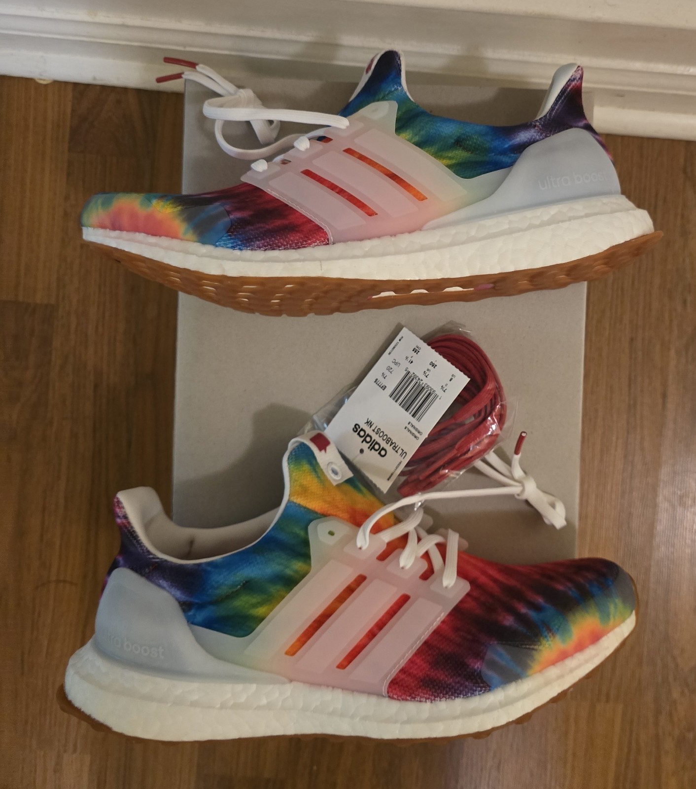 Size 8 – Nice Kicks x adidas UltraBoost Consortium Woodstock – White