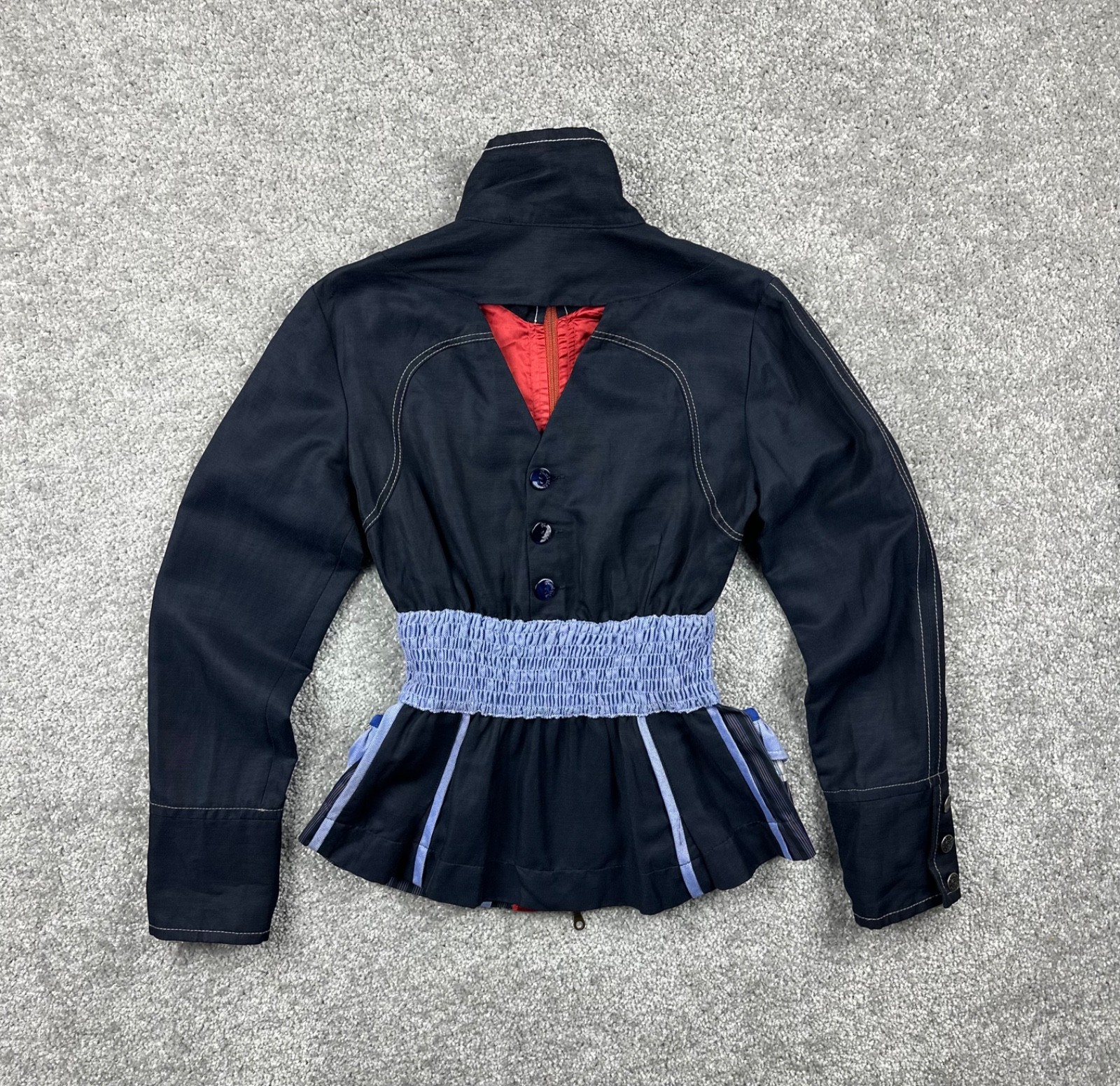 Tricot Chic Women’s Avant Garde Y2K 90s Jacket Size M