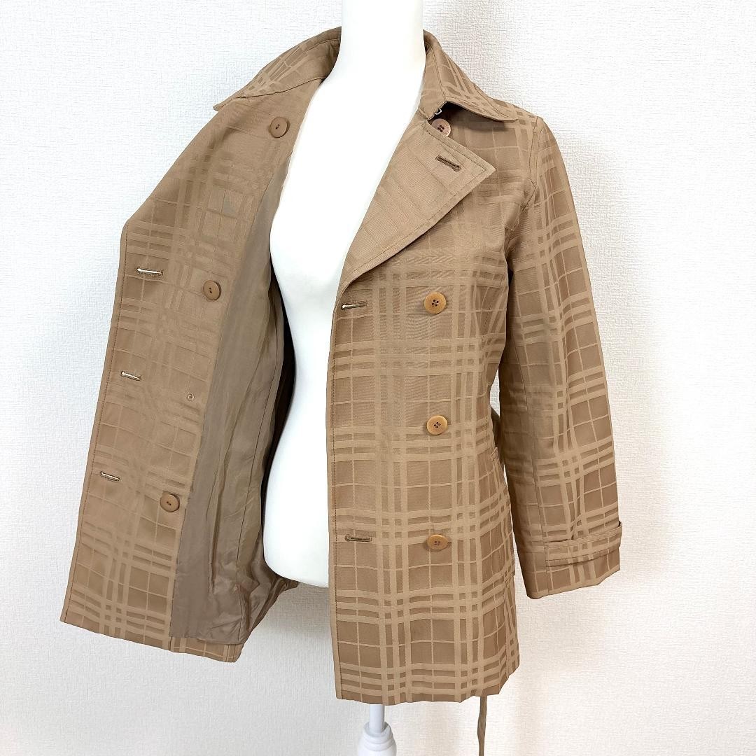 Excellent Condition BURBERRY LONDON Mid Length Coat 40 Nova Check