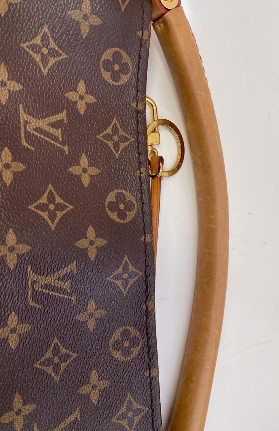 Authentic Louis Vuitton Monogram Artsy MM Shoulder Bag
