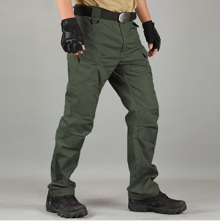 Tactical Mens Cargo Pants Waterproof Work Hiking Combat Outdoor Trousers Pants