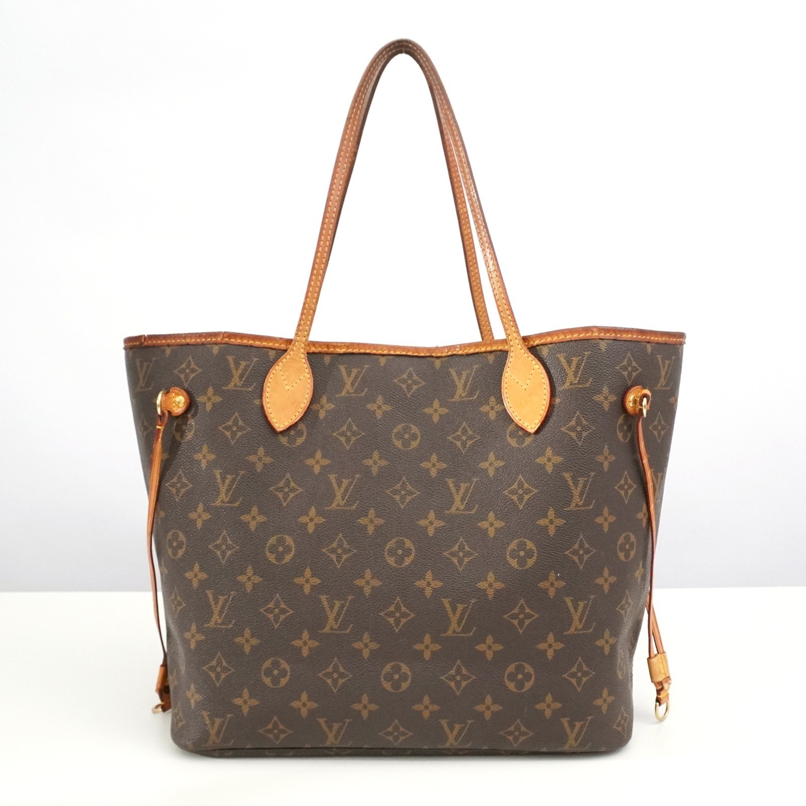LOUIS VUITTON LV Monogram Neverfull MM M40156 Tote Bag VI2094 Auth #54372A