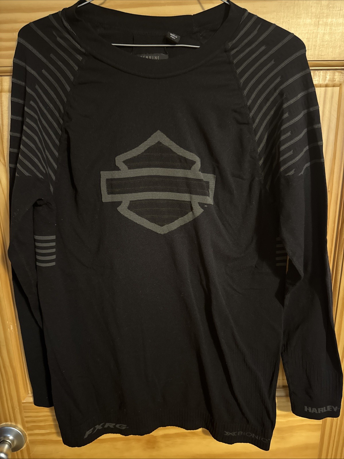 Harley-Davidson X-Bionic FXRG Women’s XL Black Long Sleeve Base Layer Shirt