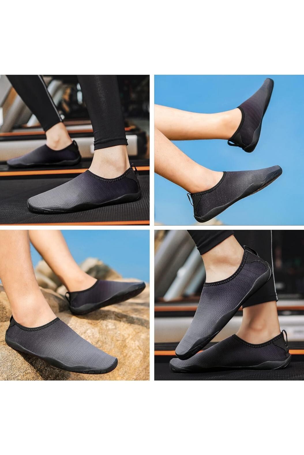 YYXMS Lightweight Comfortable Water Shoes for Men Women Barefoot Quick Dry…