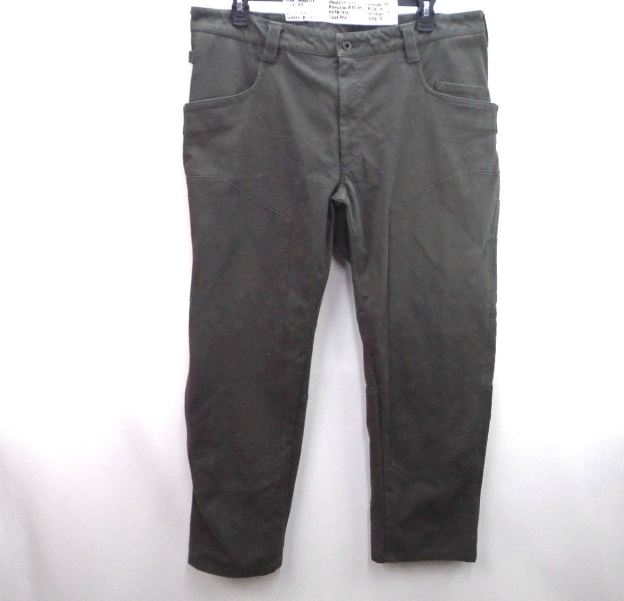 1620 Workwear Double Knee Utility Pant 2.0 42×30 Granite Gray Made In USA Mens