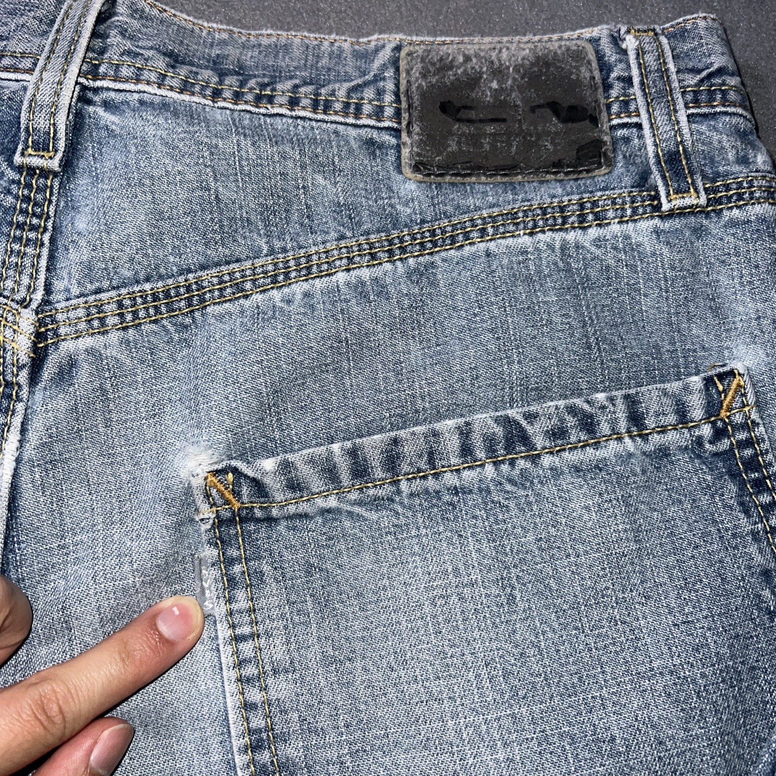 Vintage Levi’s SilverTab Carpenter Jeans Men’s 31×32 Blue Wide Leg Baggy Y2K