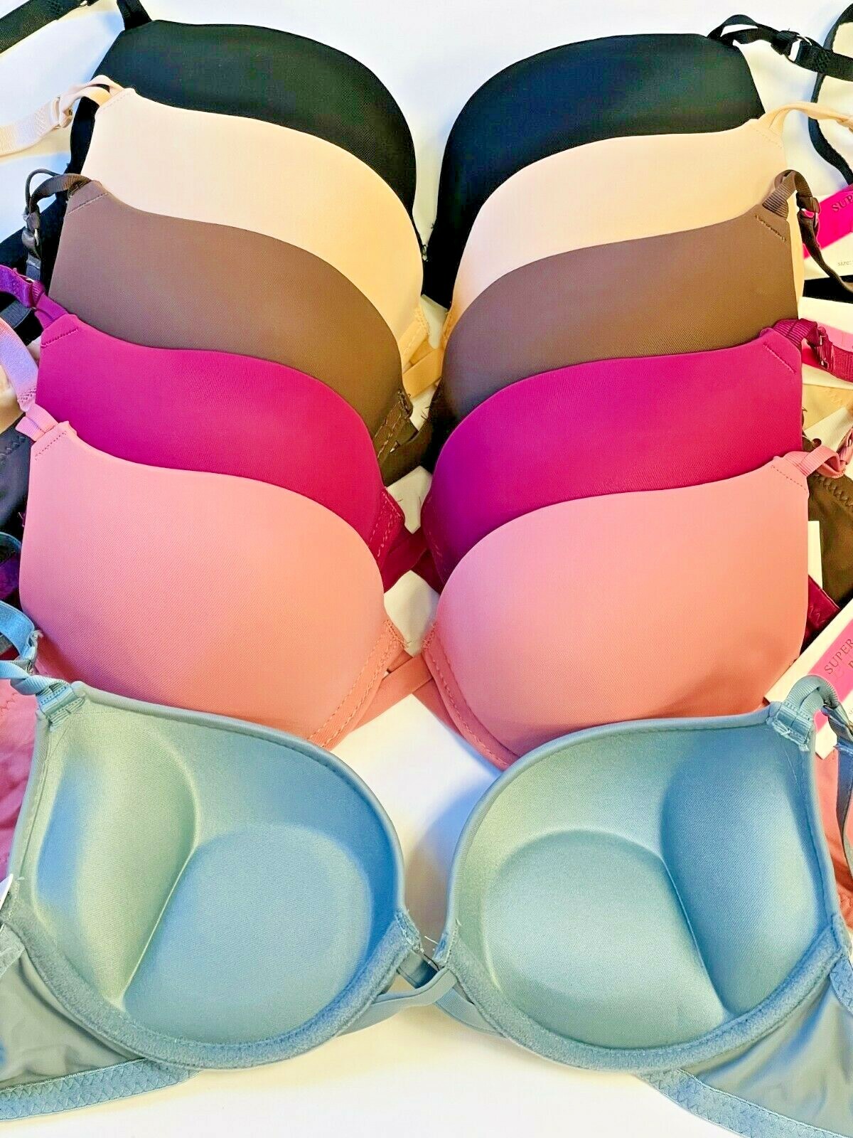 Extreme Ultimate Padding Power Lift Add 2 Cup Sizes Lace U Back Push Up Bra 1820