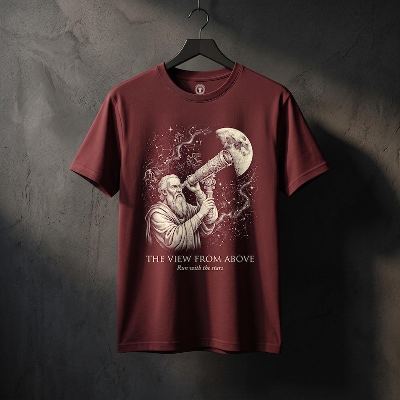 Stoic Philosophy Tee, The View From Above Shirt, Astronomy T-Shirt