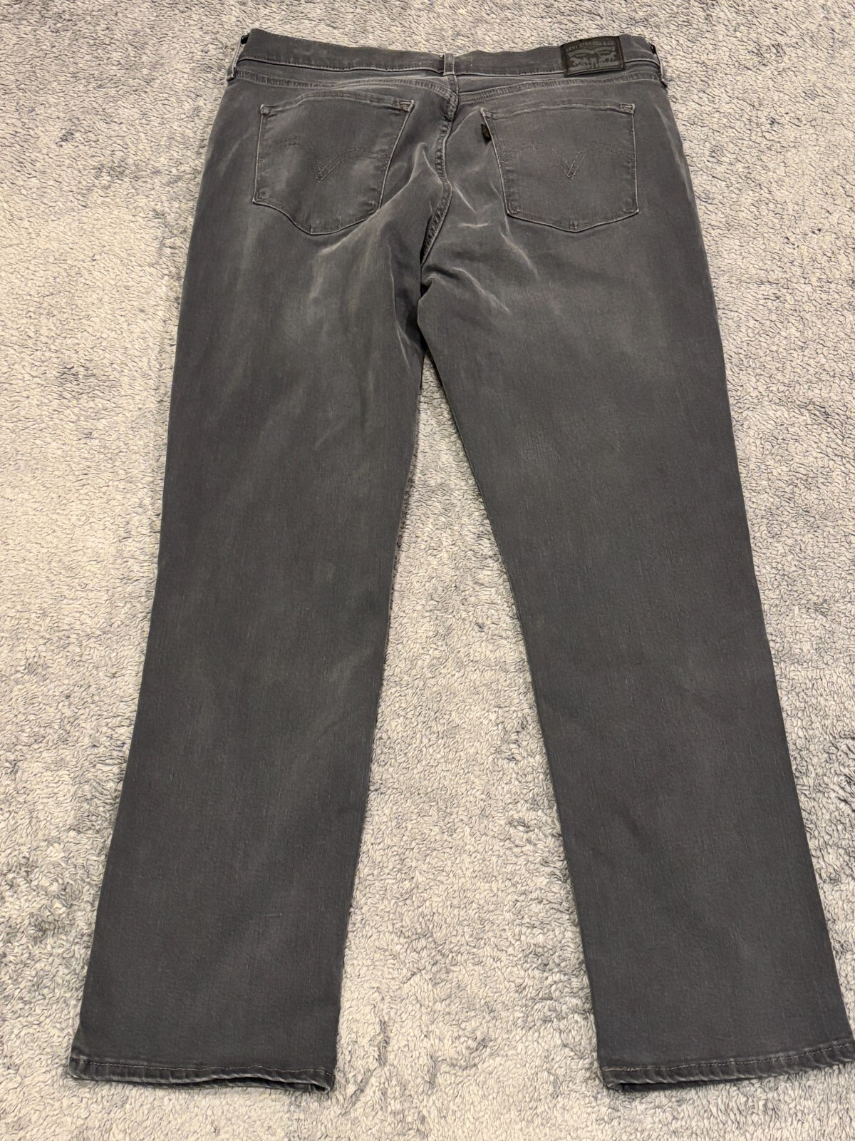 Levis Jeans Womens 14 Classic Straight Leg Gray Casual Pants Denim