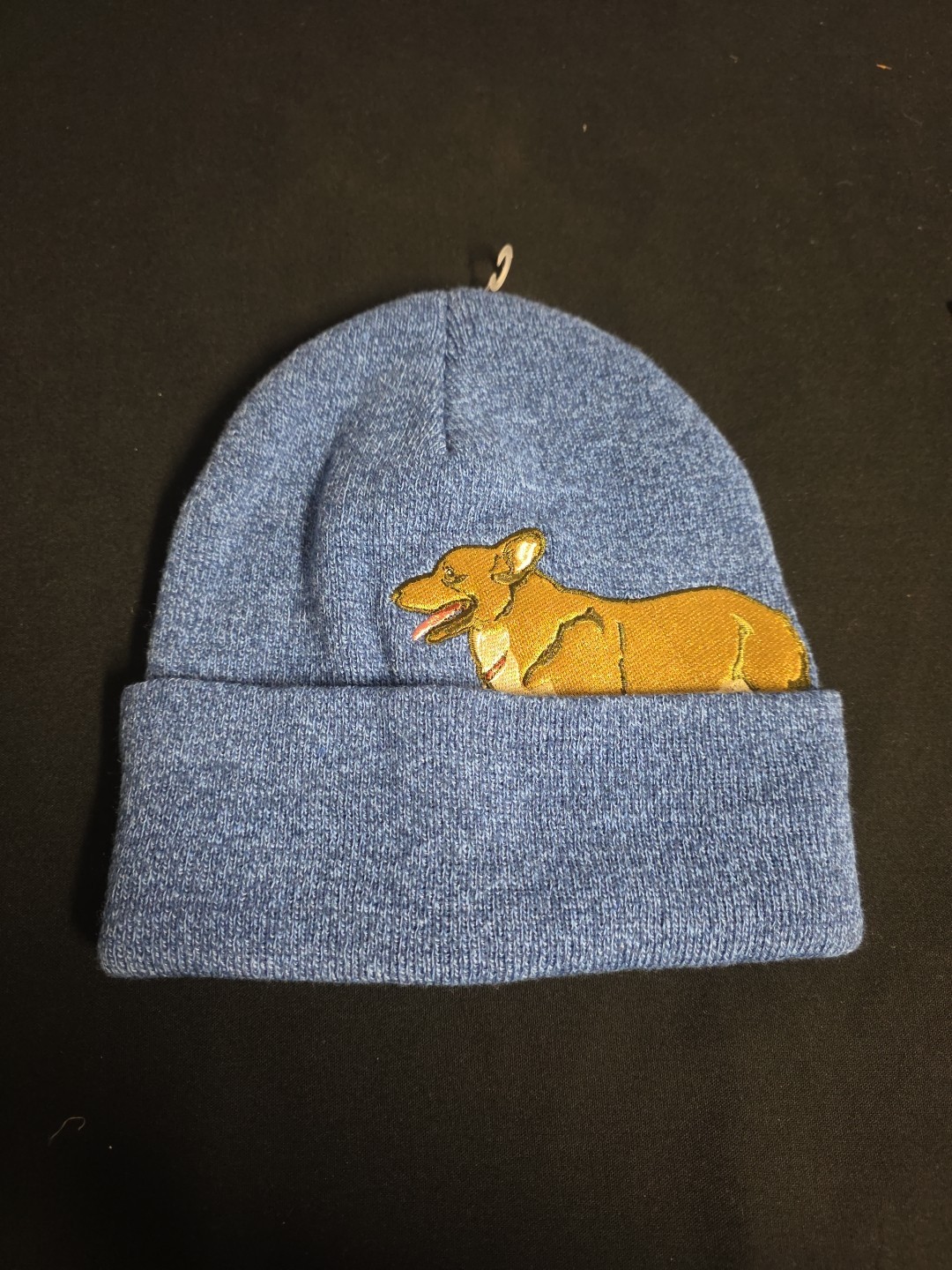 Cowboy Bebop – Ein Corgi Peek-a-Boo Blue Beanie Hat (Blue) – Bioworld