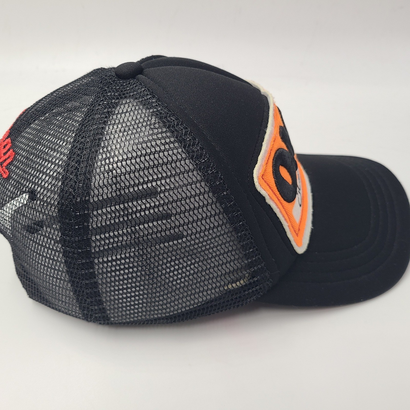 Habibi Hat Snapback Trucker Mesh Black Orange Oman Patch Travel Souvenir Men