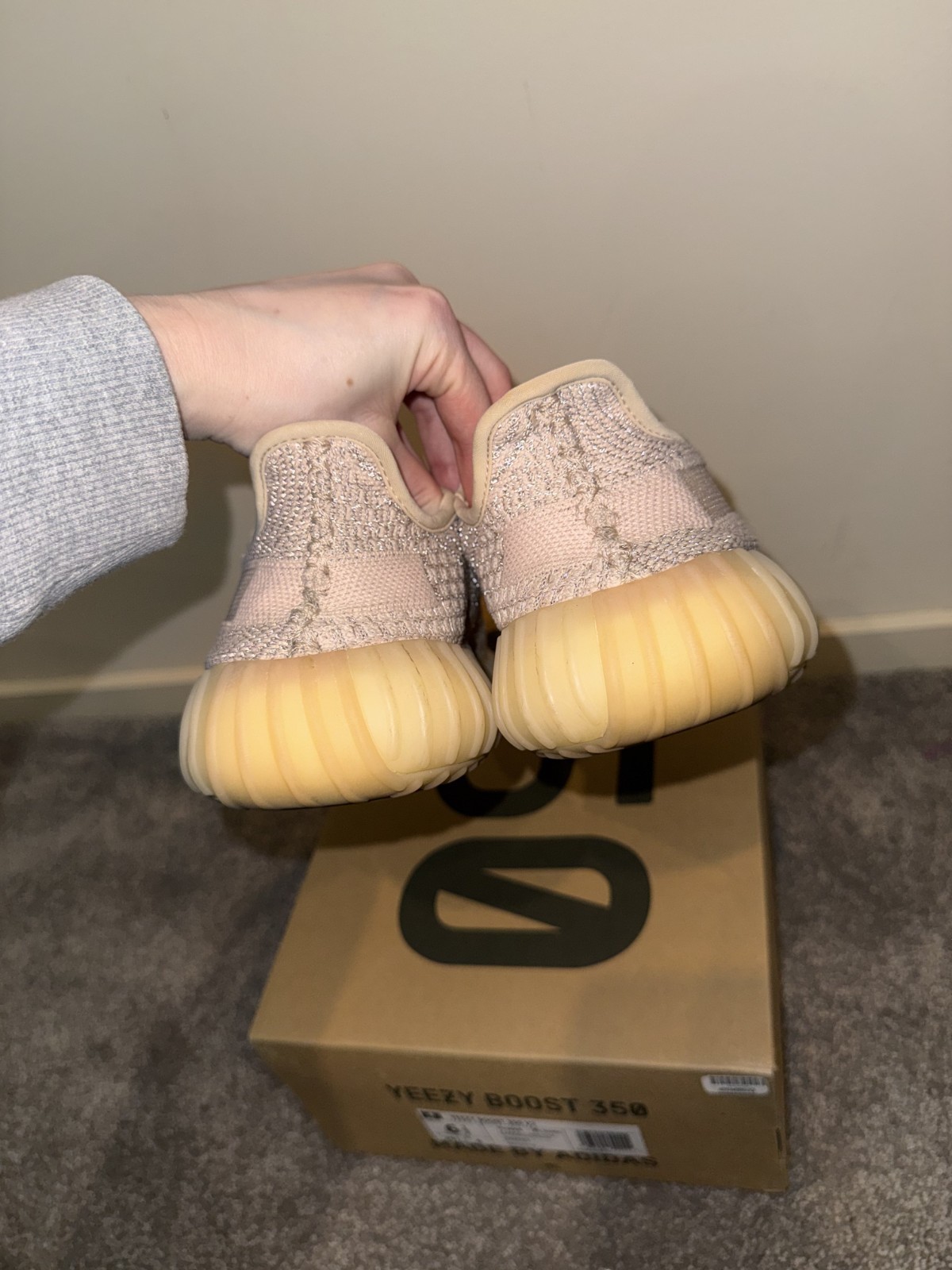 adidas YEEZY Boost 350 V2 “Synth Reflective” sneakers EU39 1/3 US6.5
