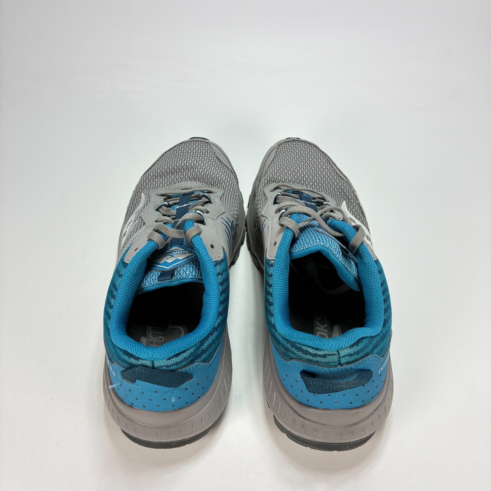 Saucony Excursion TR15 Gray Blue Trail Running Shoes S10671-23 Women’s Size 10W