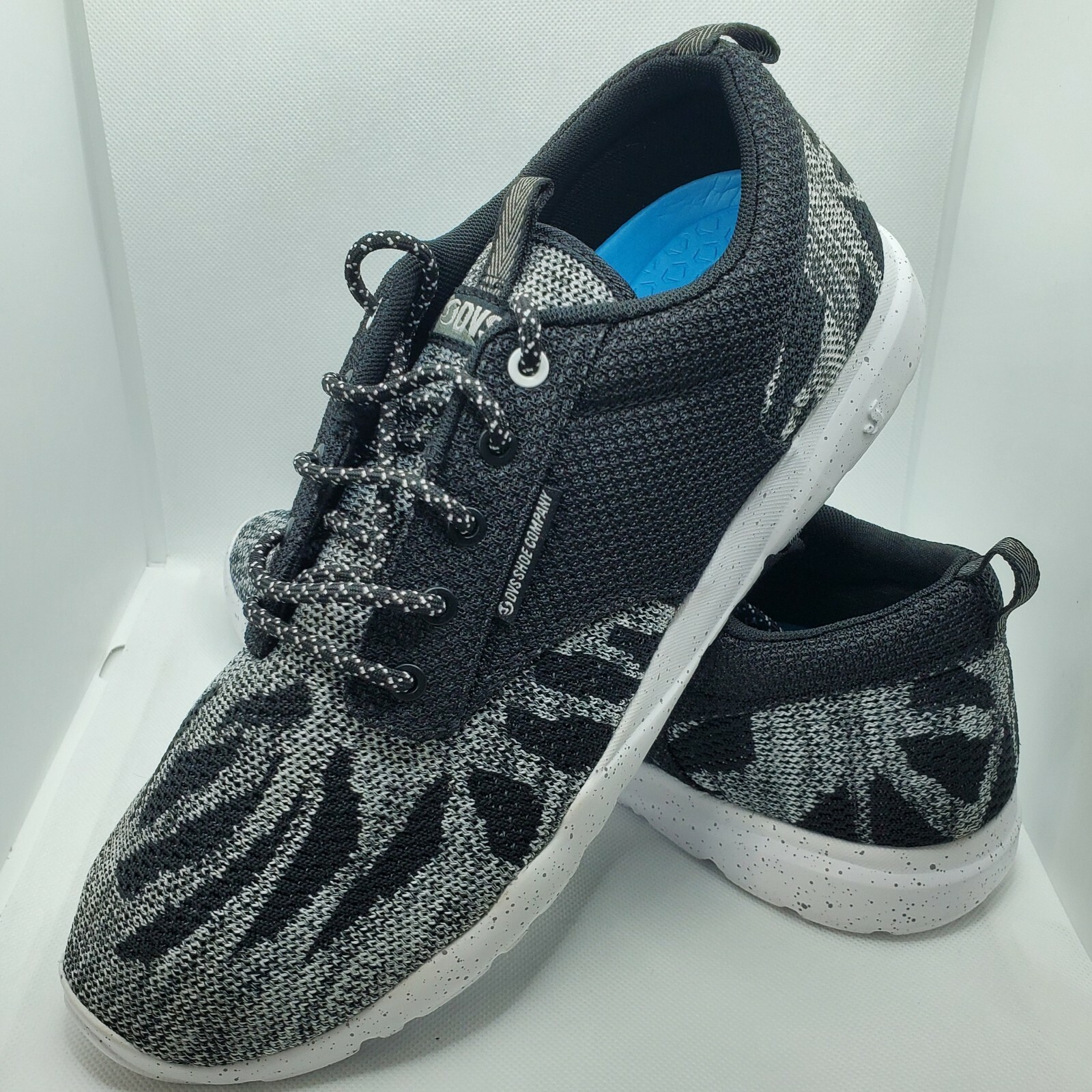 DVS Premier 2.0+ Mens Shoes DVF0000290020 – Black/White/Knit Sz 8 S50