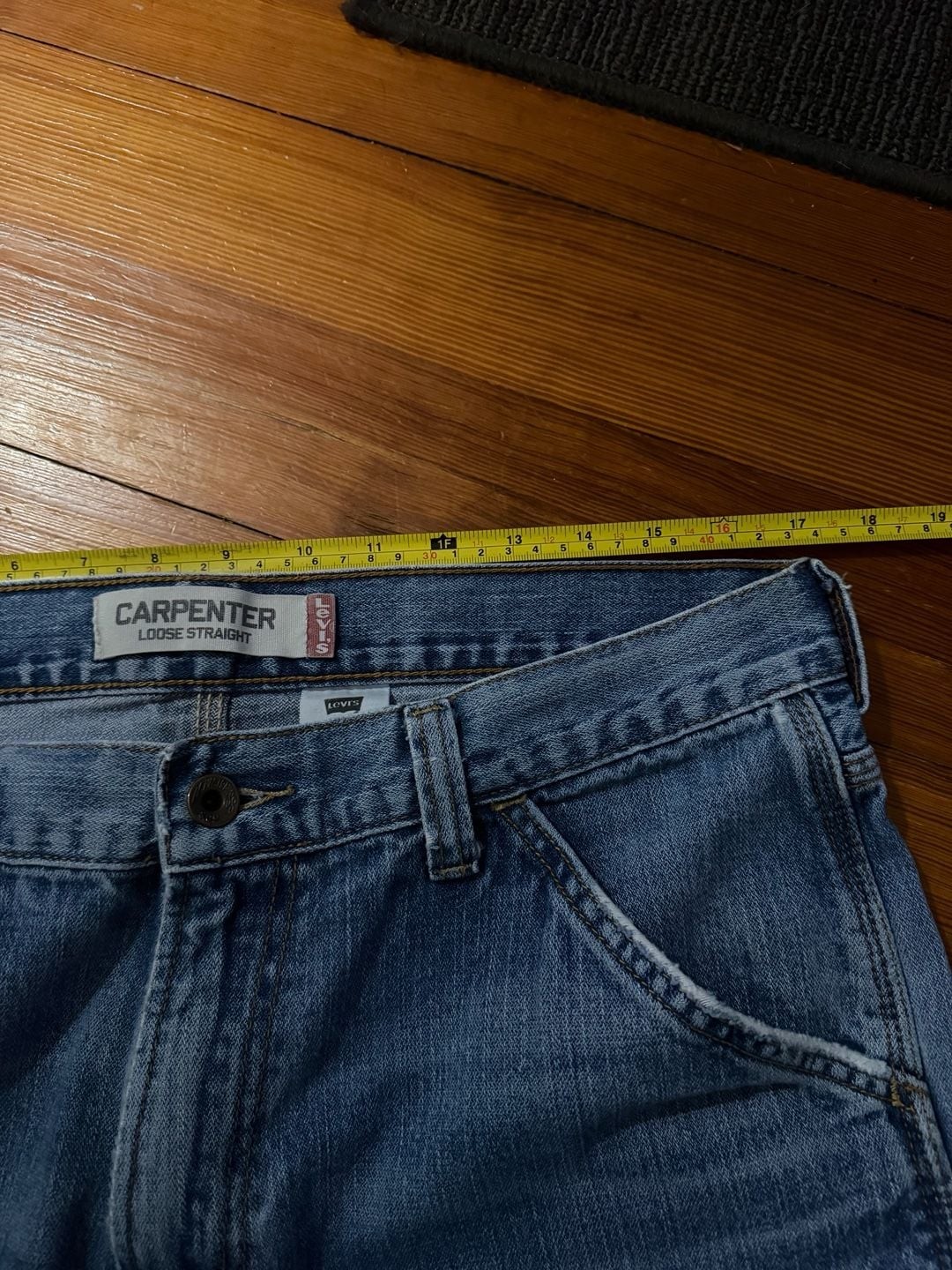 Levi’s Loose Straight Carpenter Baggy Fit Denim Jeans