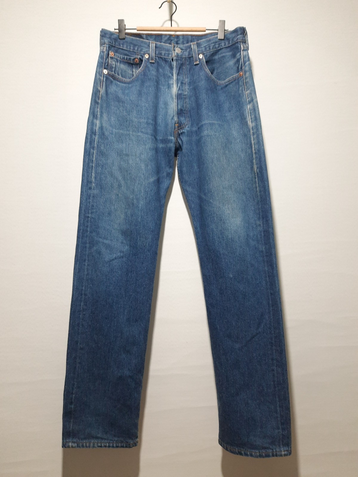 Levi`s 501 Vintage jeans made in USA 1996 W 32 L32 100% cotton