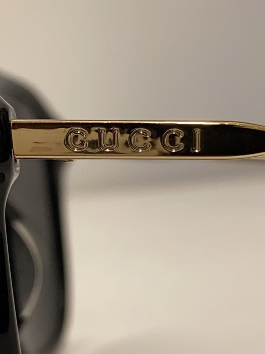 GUCCI Sunglasses 55 19 Plastic BLK BLK Mens GG0321S