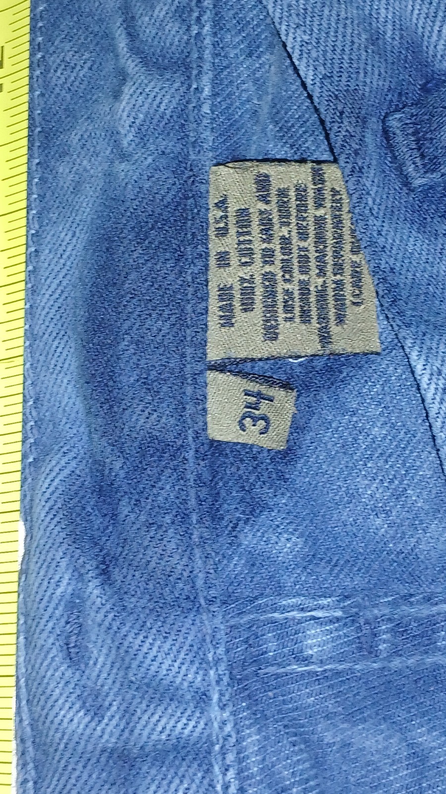 Vintage Calvin Klein Jeans Mens 34 x 28 Blue Rinse Relaxed Fit Made in USA Union