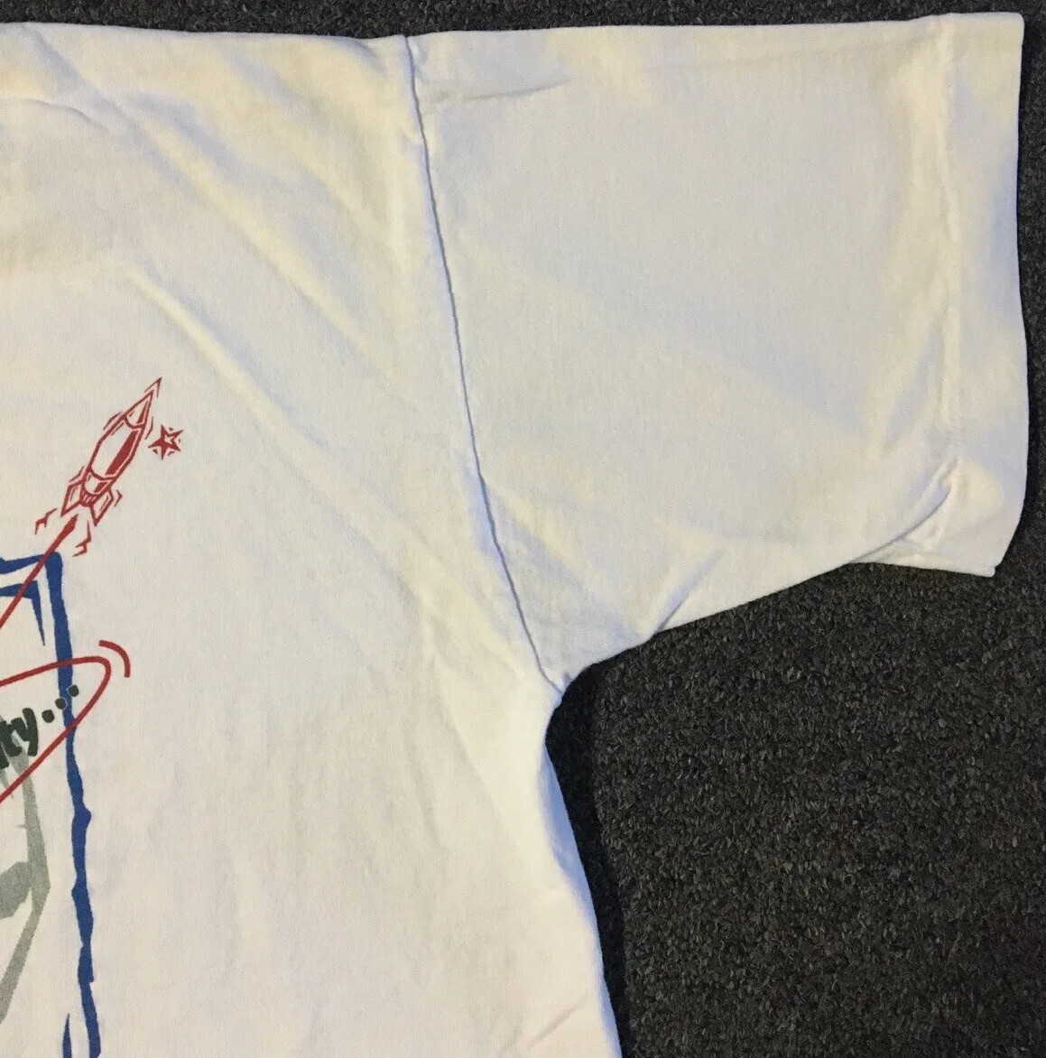 Vtg 90s Realize Your Potential Faded Shirt S Kindness Planet Earth Funny Grunge
