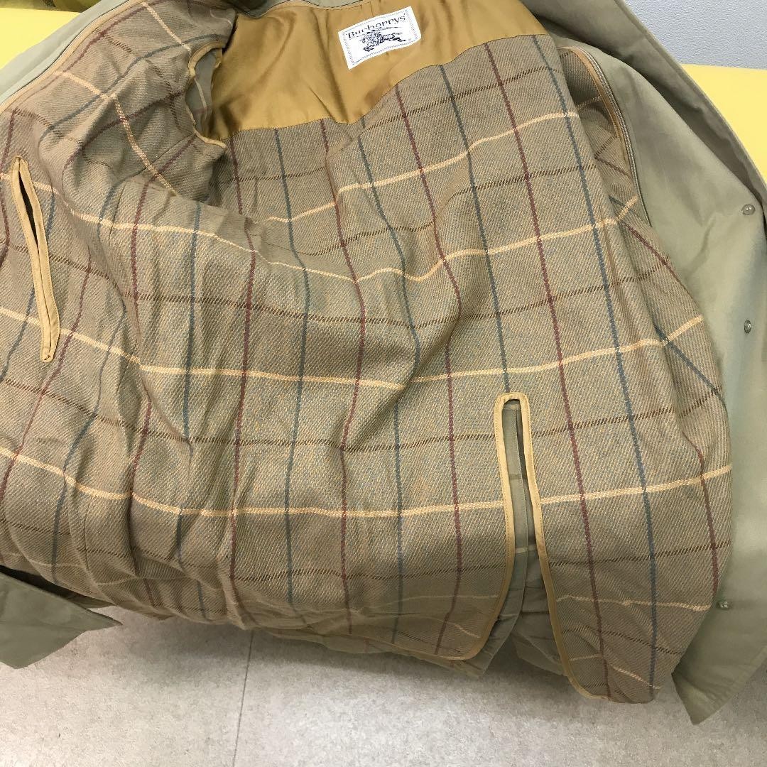 Excellent Condition Burberry Liner Attached Coat Beige 9AB2