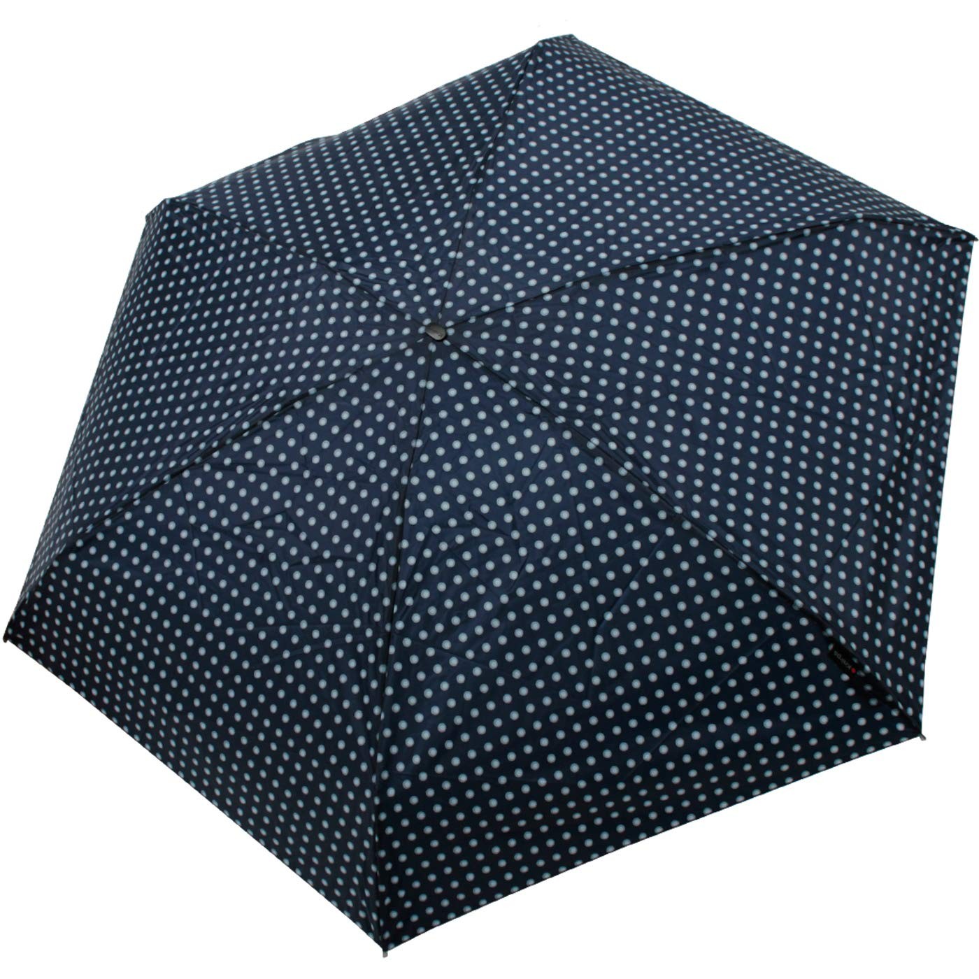 Pocket Umbrella Travel Navy Dots