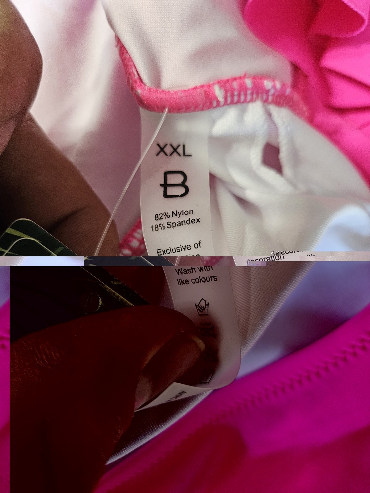 NWT Blooming Jelly Pink Ruffle Sleeve One-Piece Swimsuit – Size XXL
