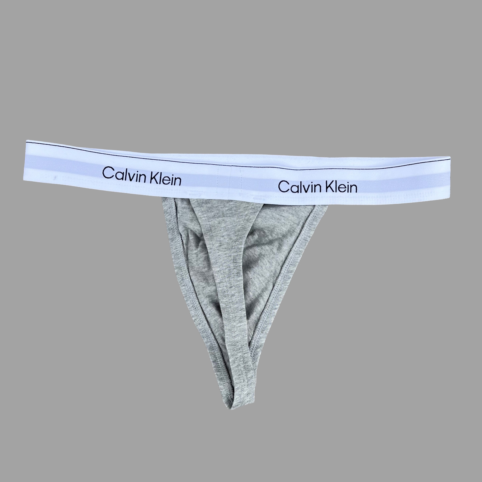 Calvin Klein CK men heather GREY Icon cotton G-string thong underwear size S M L