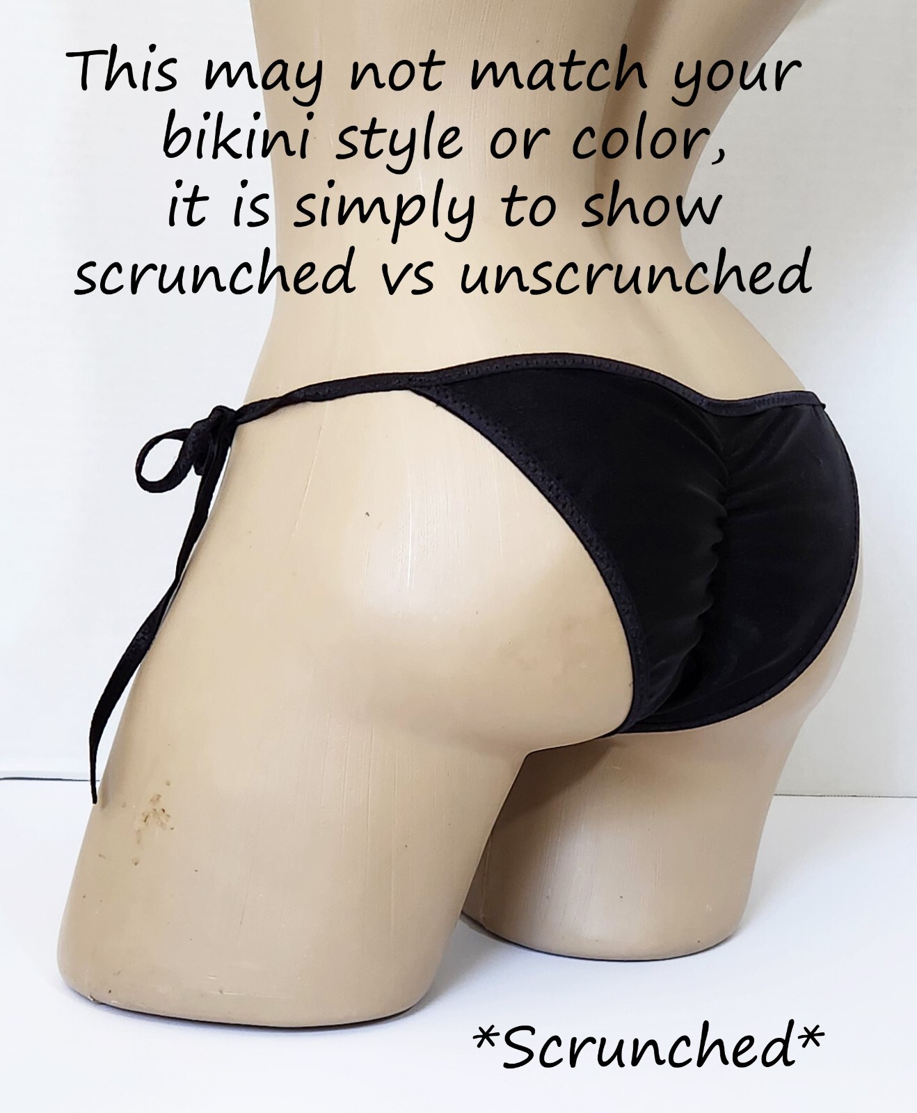 String Bikini made with Harley Davidson Fabric – XS to Large – Made to Order