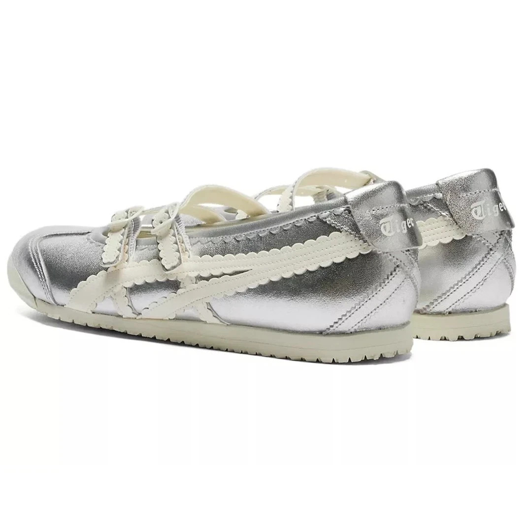 Womens Patou x Onitsuka Tiger Mexico 66 Tgrs Mary Jane Ballet Flats Muti-Color