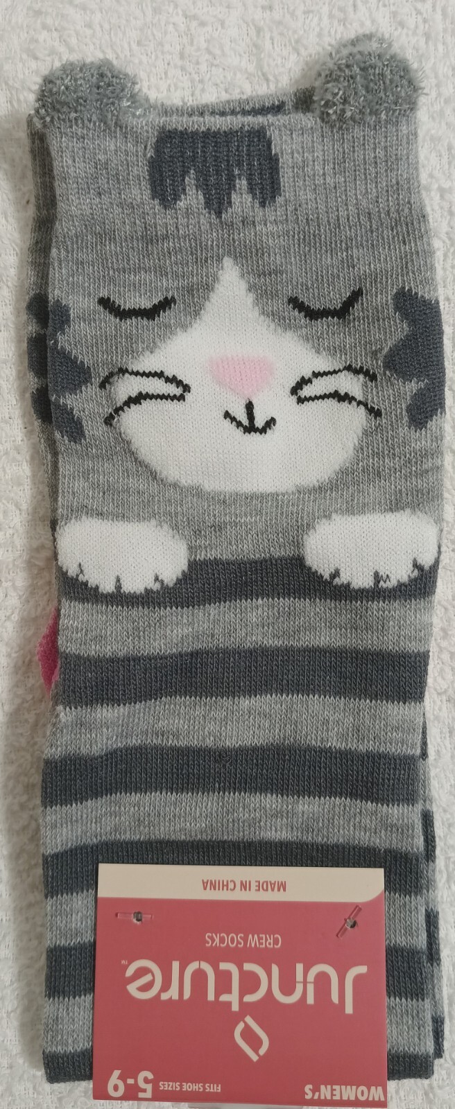 Juncture Women’s Crew Socks, FUN Novelty BUY 5 GET THE 6TH ONE FREE