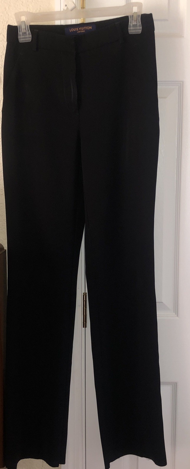 Louis Vuitton Uniforms Pants Womens Black High-Rise Bootcut Career Sz 0 / EU 32