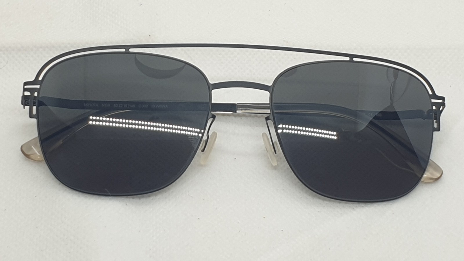 MYKITA Sunglasses Matte Black Model “NOR” C002 Handmade in Germany