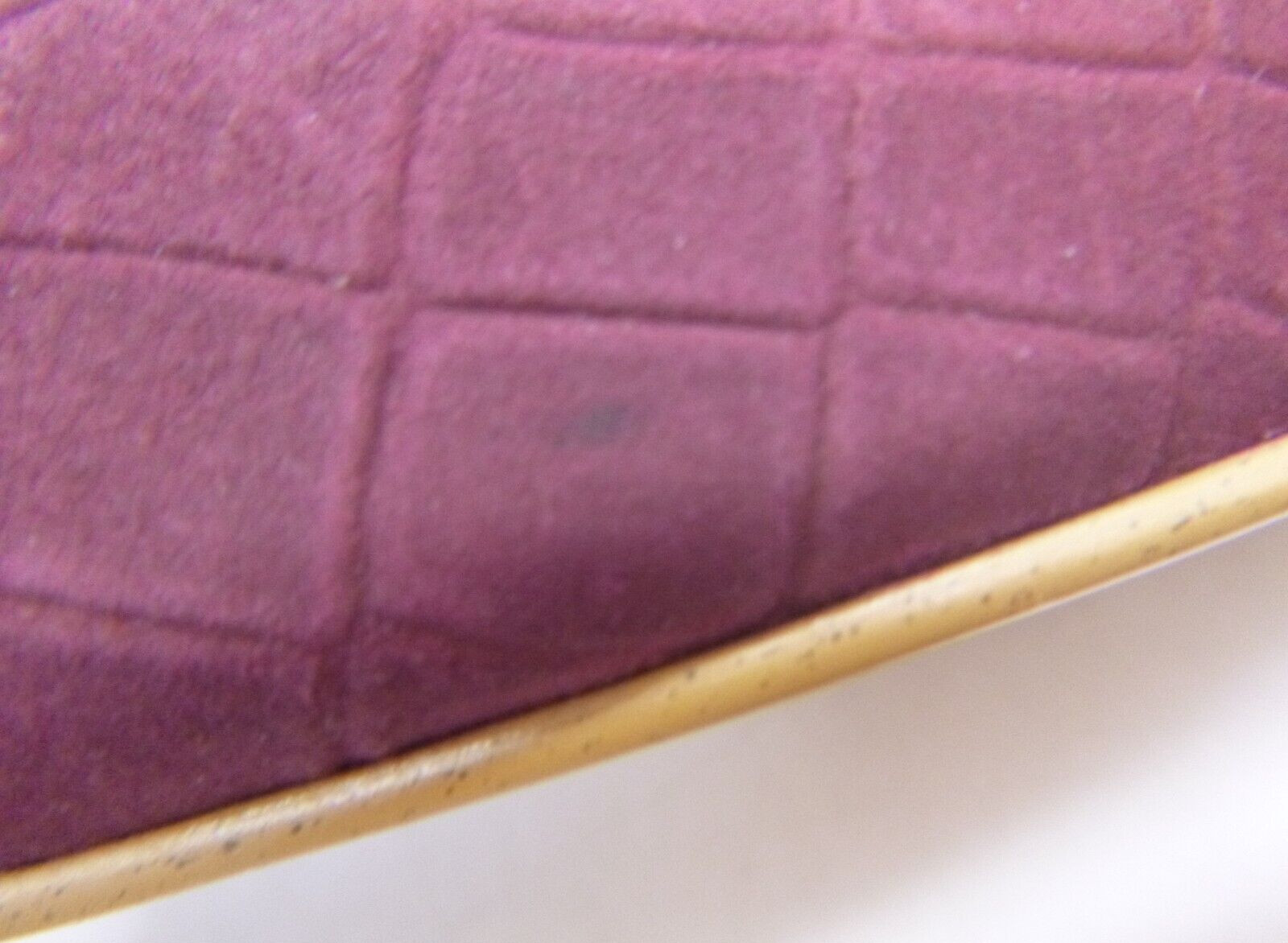 Splendid Selia Burgundy Purple Slingback Flats Sz 8 M Ankle Strap Snake Embossed