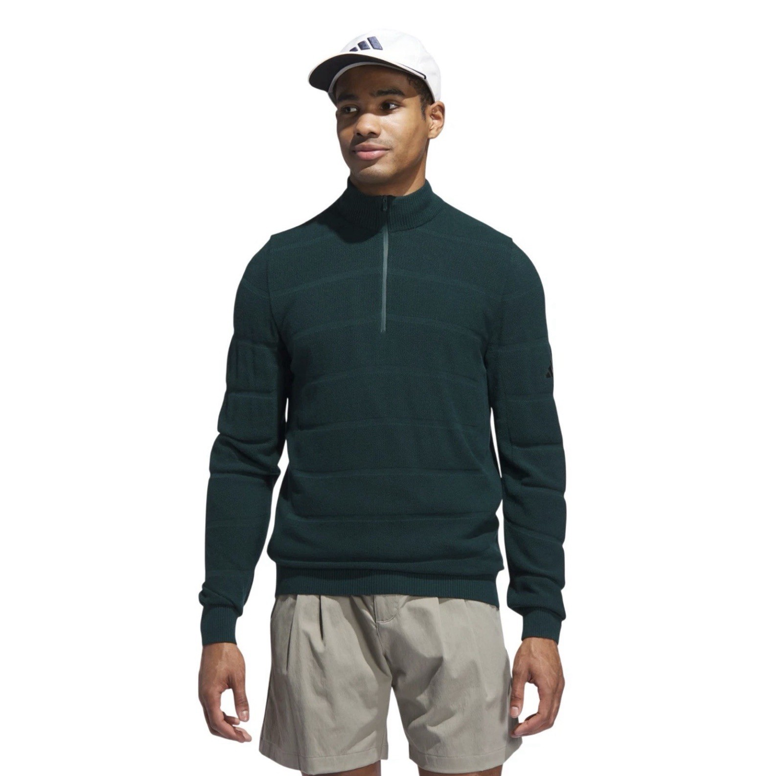 $200 Adidas Ultimate 365 Tour Wind Knit 1/4 Zip / Sweater Men’s Size Small
