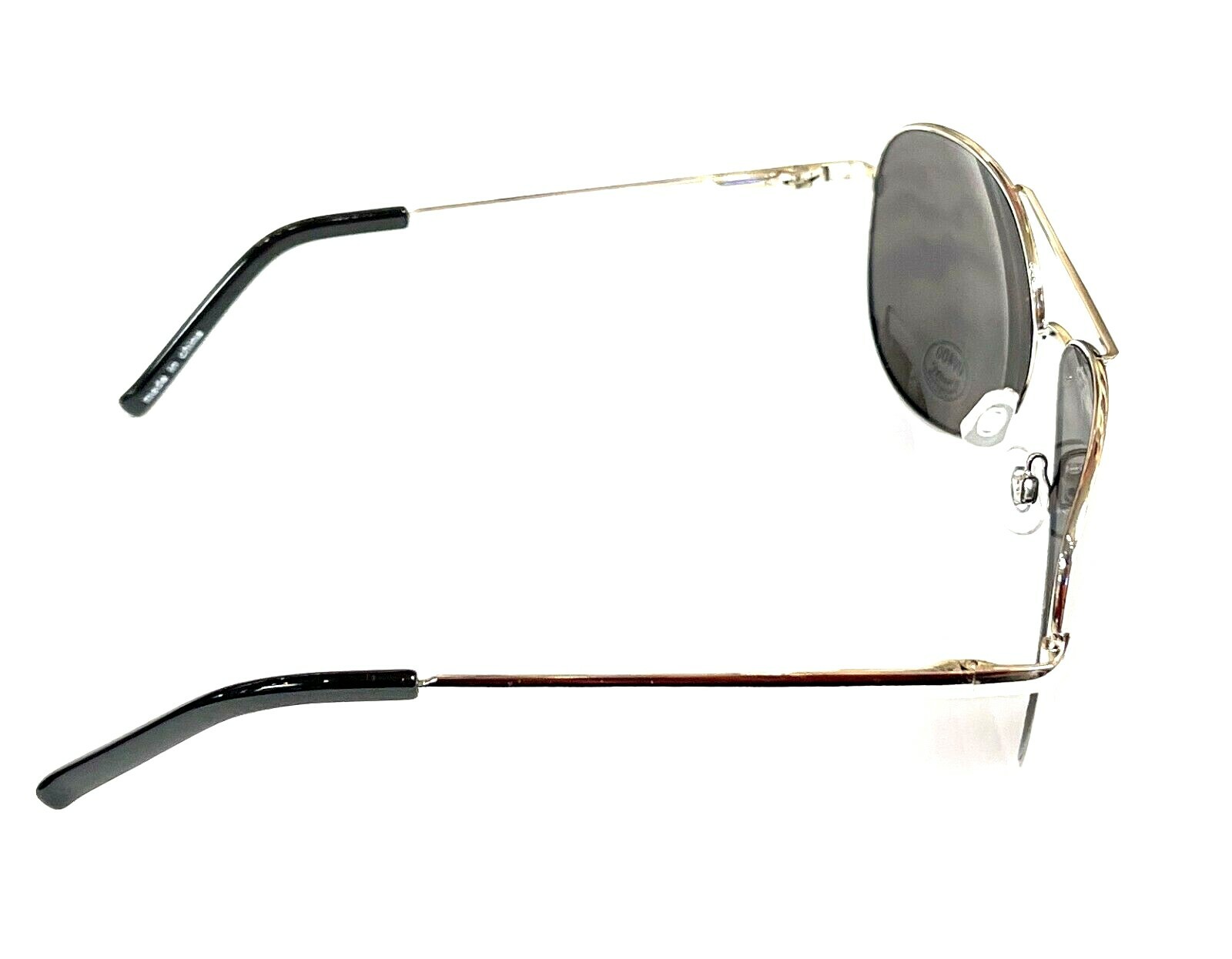 Aviator Sunglasses Black Mirror Lens Men Women Silver Spring Hinge Pilot UV 400