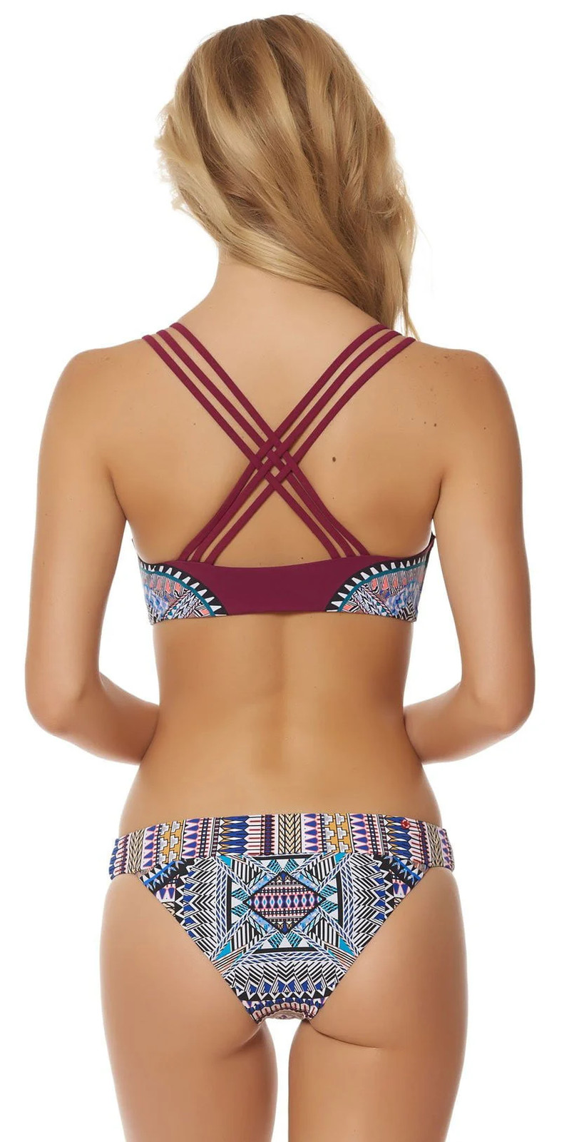 Red Carter Tribal Daze Cali Bottom RCTD117718-PLM/MLT