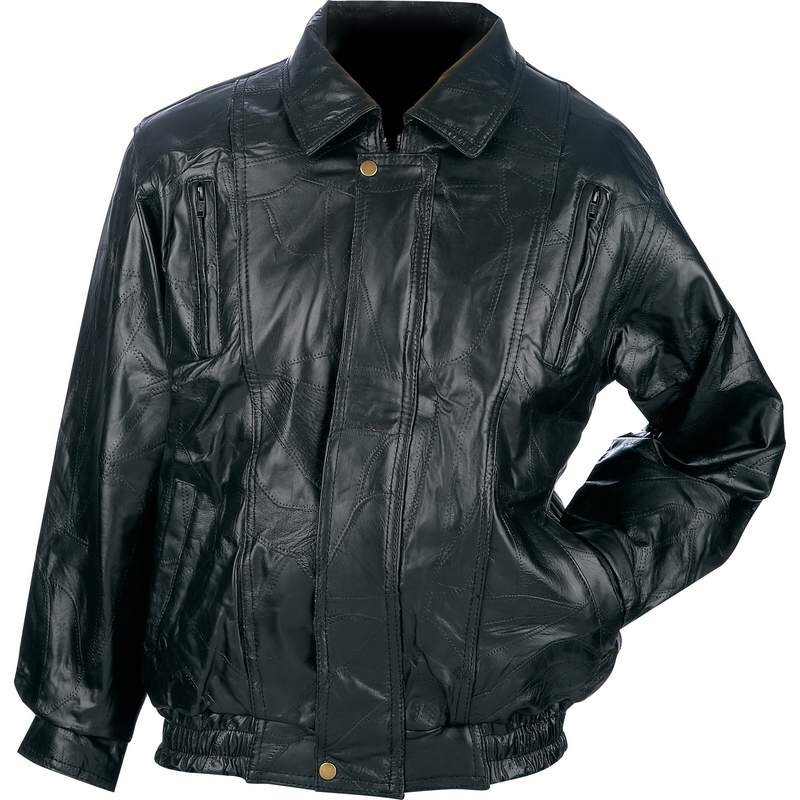 MENS MEDIUM CAFE RACER LEATHER JACKET MOTORCYCLE BIKER BLACK GENUINE LEATHER M