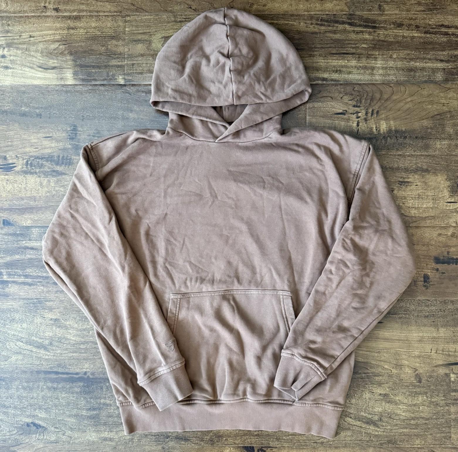 Gymshark Rest Day Essentials Hoodie – Caramel Brown Size XS