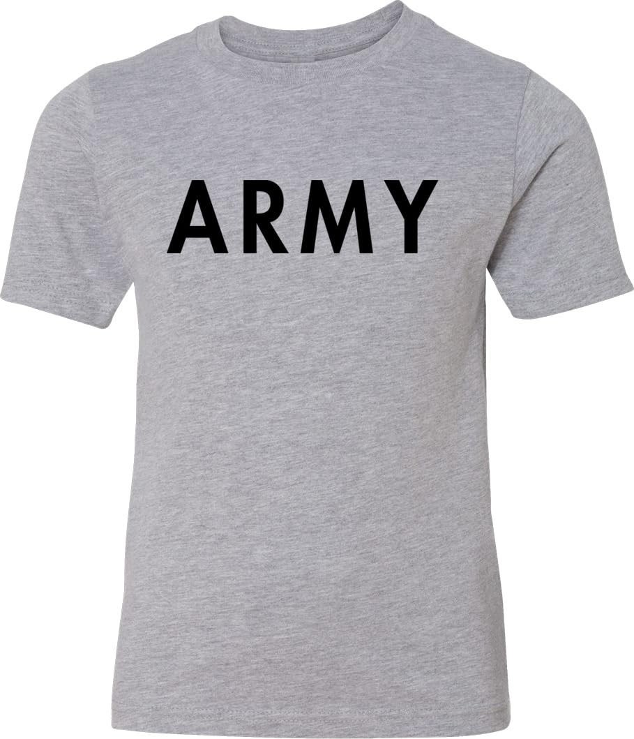 Kid’s Army PT Style T-Shirt U.S. Army Military Physical Training Infantry Tee