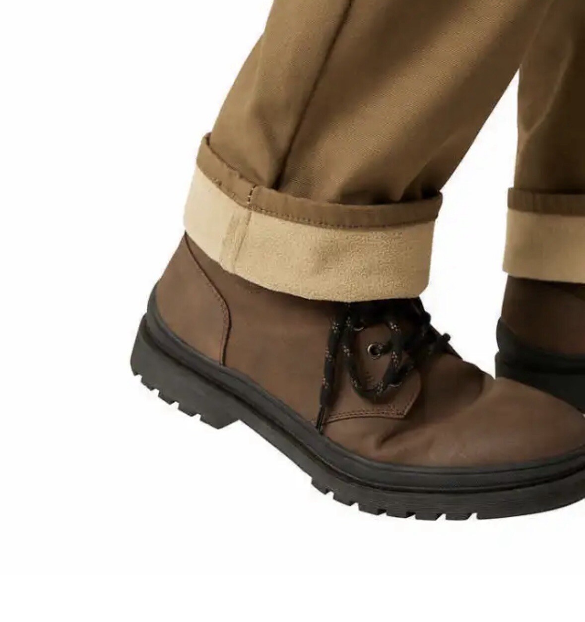 Weatherproof Vintage Men’s Fleece Stretch Canvas Regular Fit Pants Wheat 40×30